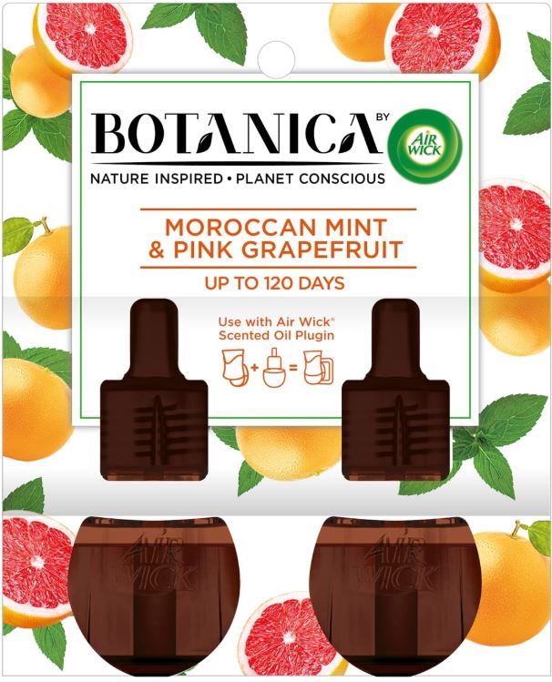 AIR WICK® Botanica Scented Oil - Moroccan Mint & Pink Grapefruit (Discontinued)